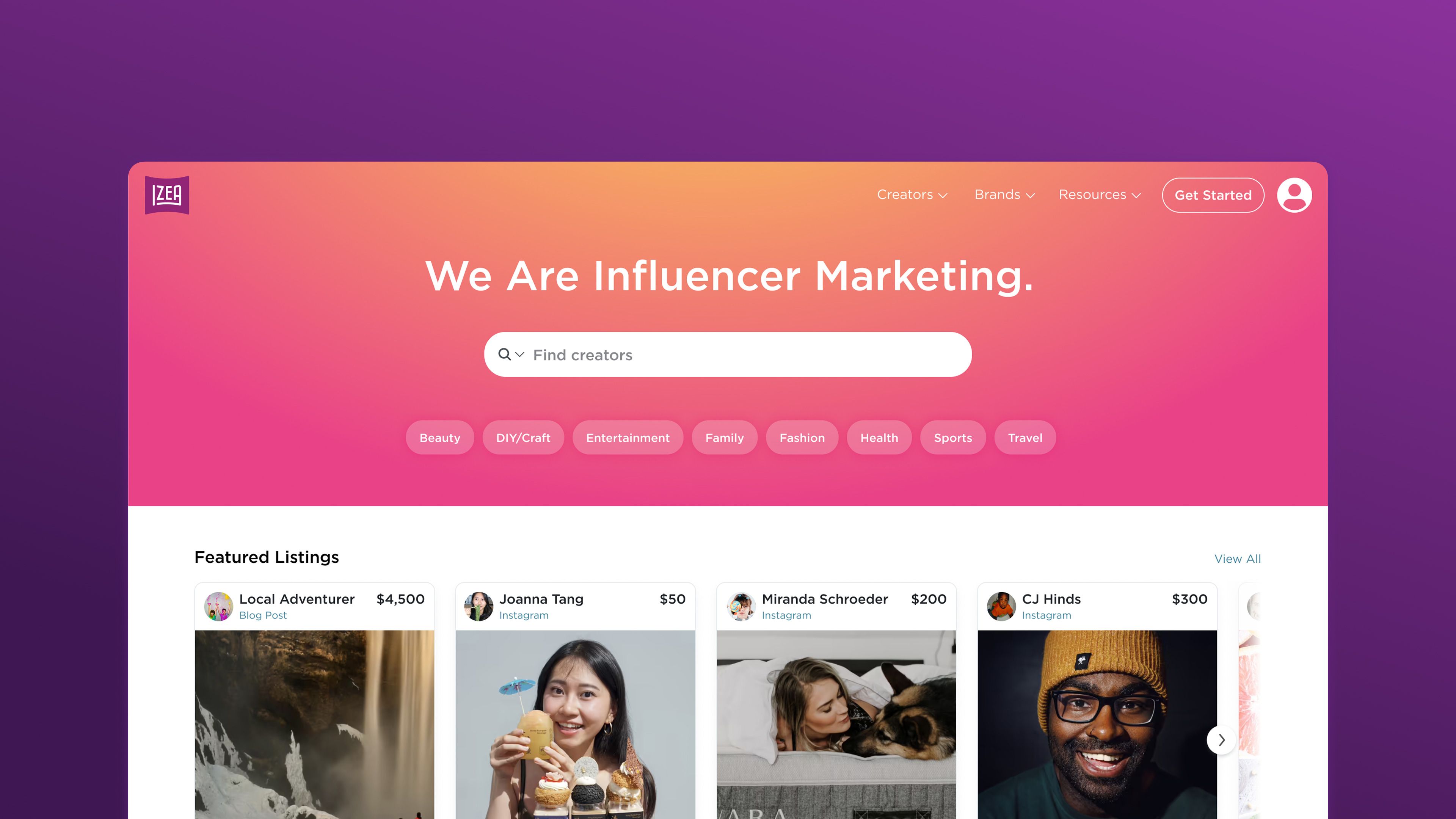 Collab with Fitness Influencers in IZEA's Marketplace