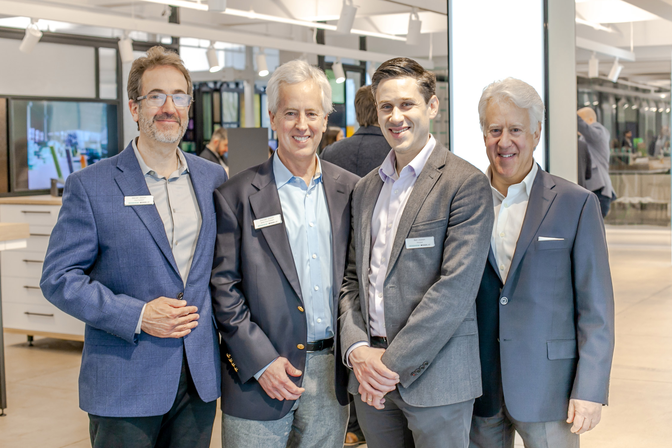 Ben Jayson succeeds his father, Robert Jayson, and uncles, Steven and Donald Jayson, who have run the daily business operations for more than four decades. Left to right: Steven, Donald, Ben, and Robert Jayson.