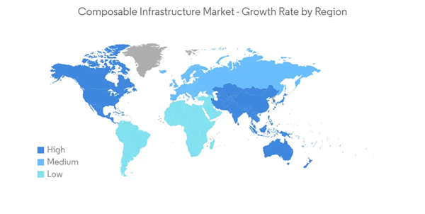 Composable Infrastructure Market Composable Infrastructure Market Growth Rate By Region