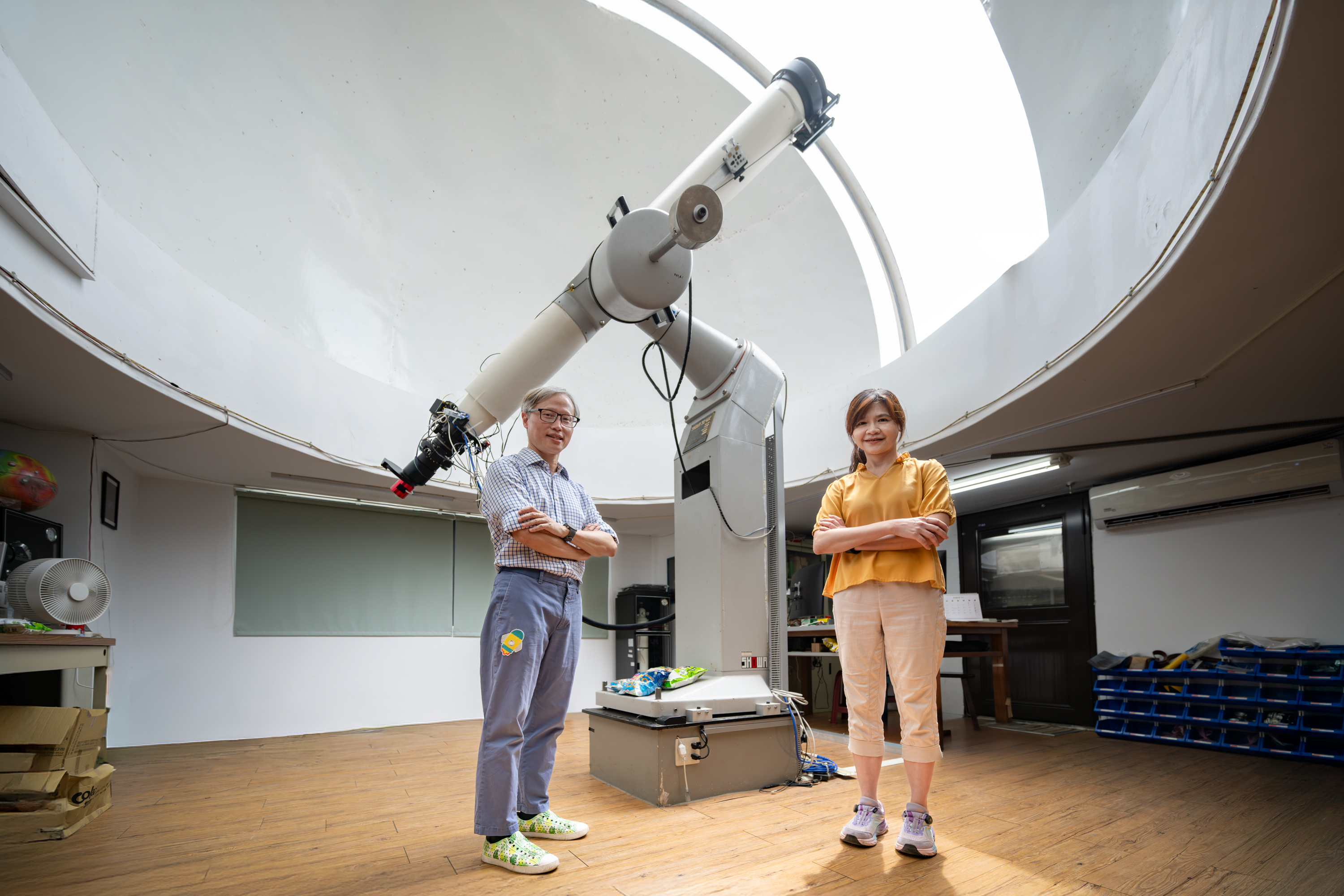 NTHU Discovers Rare Star Devouring Black Holes Featured on NASA Official website