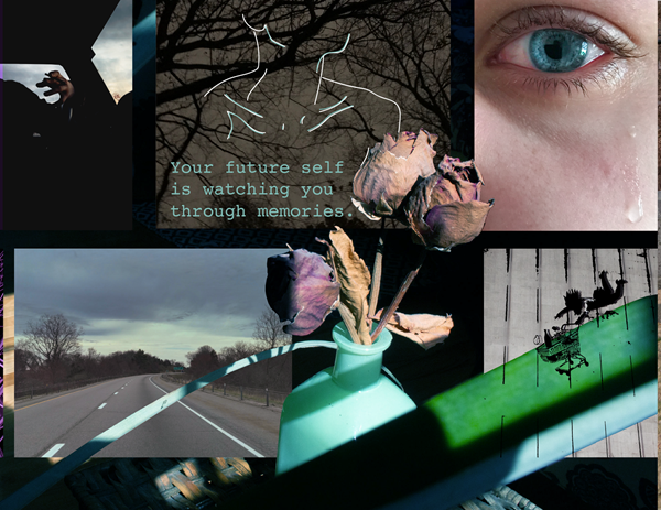A photo collage series created to find a more relatable approach to understanding what our
friends and family who live with addiction experience and have experienced. By Shannon Demers, student at NYU Tandon's integrated  digital media program.