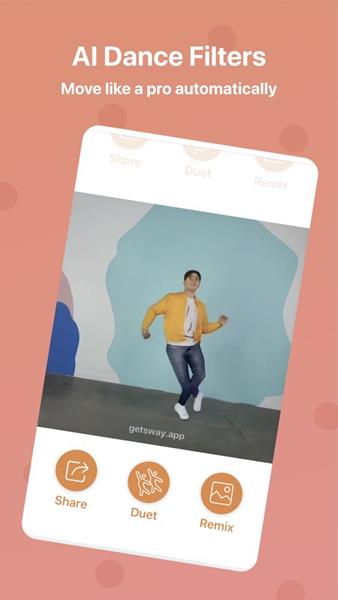 Sway AI Dance App Filters