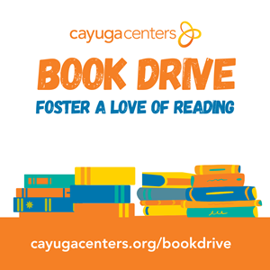 Cayuga Centers Fosters a Love of Reading with Book Drive