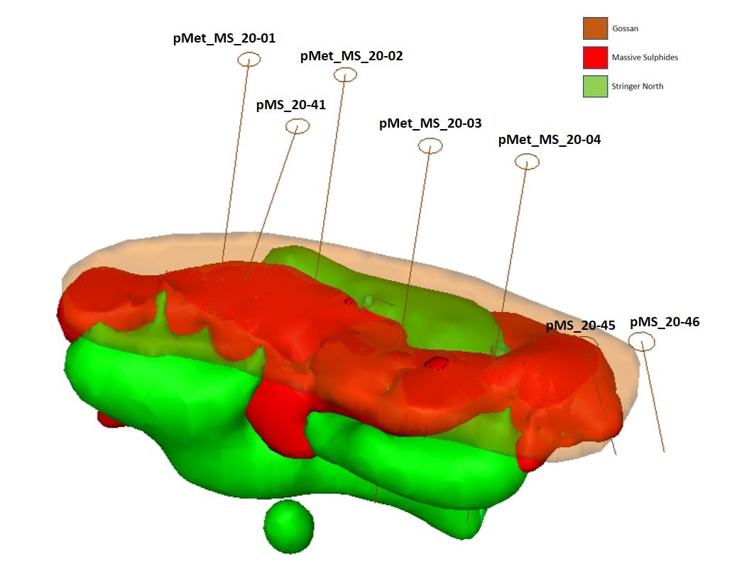 Figure 2 - North Zone 2020 Planned Drill Holes