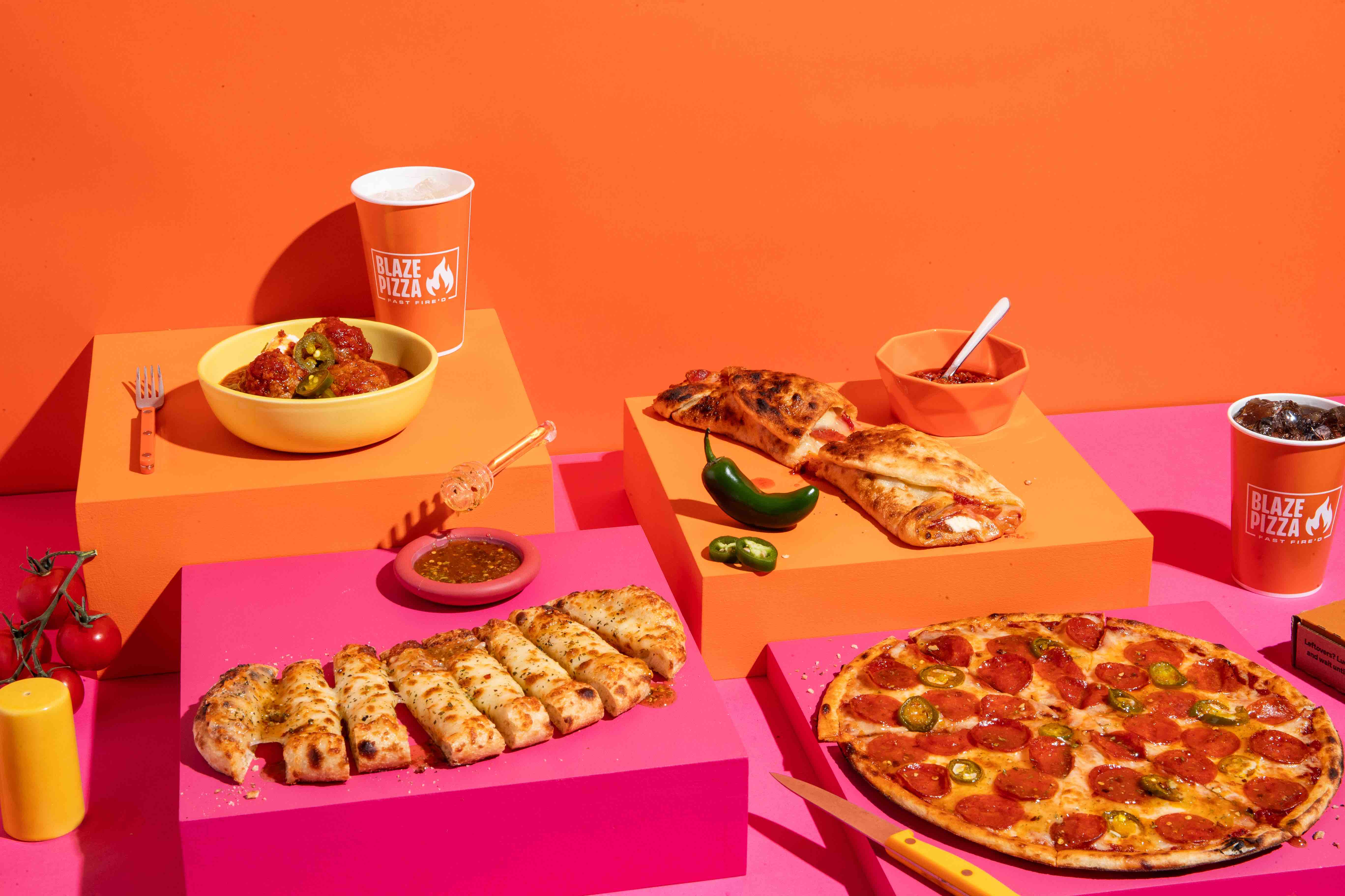 Blaze Pizza Introduces Sweet & Spicy Line; Guests Can Enjoy One of Four New Menu Items, or Spice Up an Existing Favorite