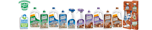 Quick Shine Safer Choice Premium Floor Care Products
