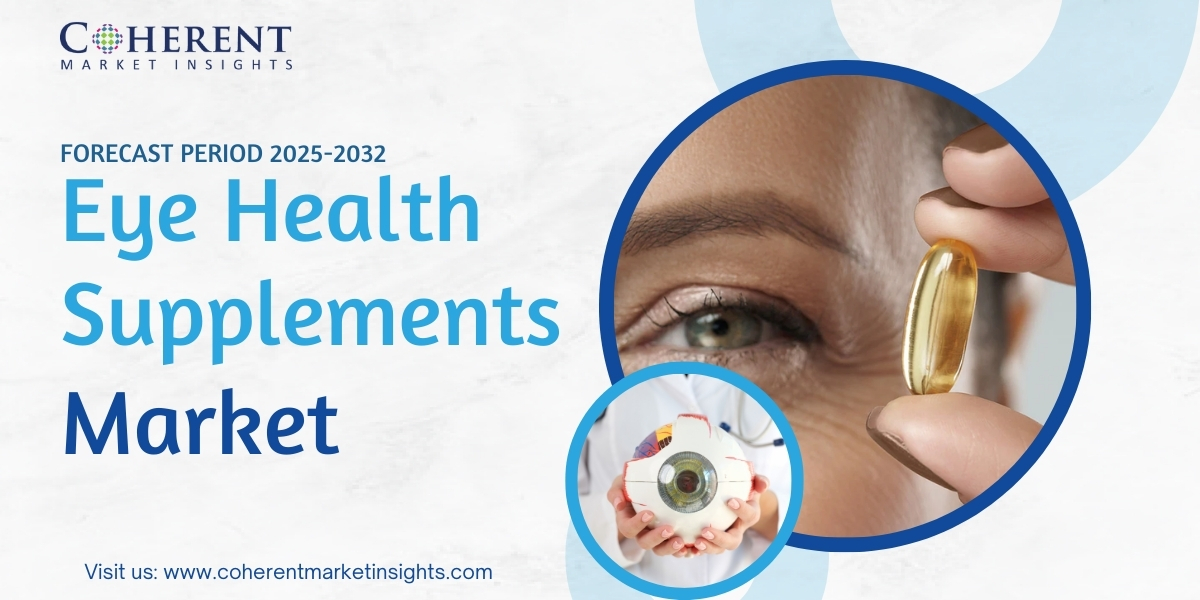 Eye Health Supplements Market Size to Hit USD 5,474.5 Million by 2032 | 7.7% CAGR Growth says Coherent Market Insights