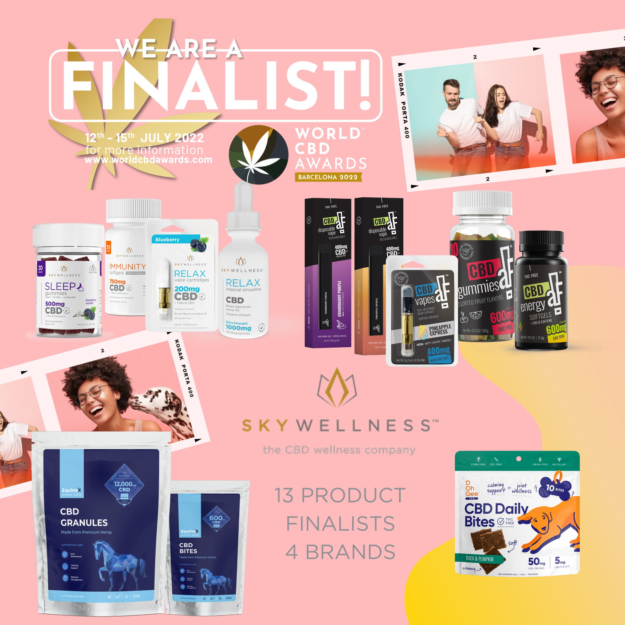 Sky Wellness 2022 World CBD Awards Finalist