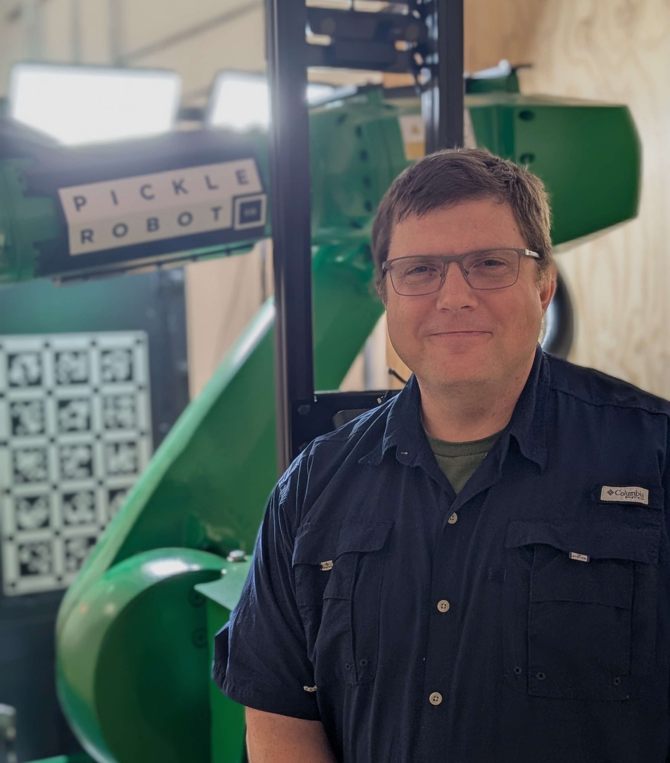 Fred Hopke, Pickle Robot's VP of Engineering