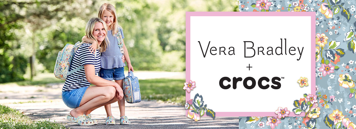 Vera bradley crocs on sale collab