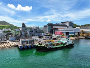 Banle Energy launches its first biofuel bunkering operation in Hong Kong.