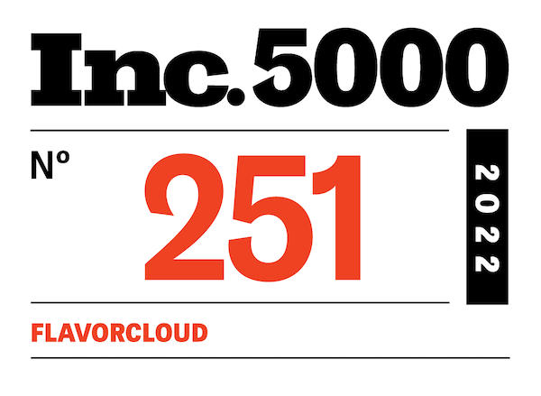 FlavorCloud ranks 251 on Inc5000