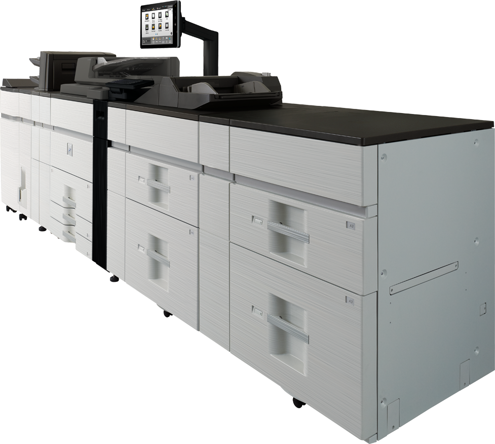 1.Sharp Electronics of Canada Ltd. (SECL), introduced two new high-performance light production monochrome Multi-Functional Printers