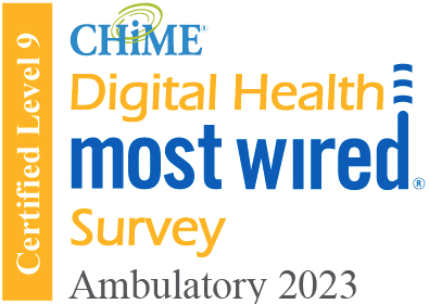 CHIME Most Wired Ambulatory Level 9 Badge