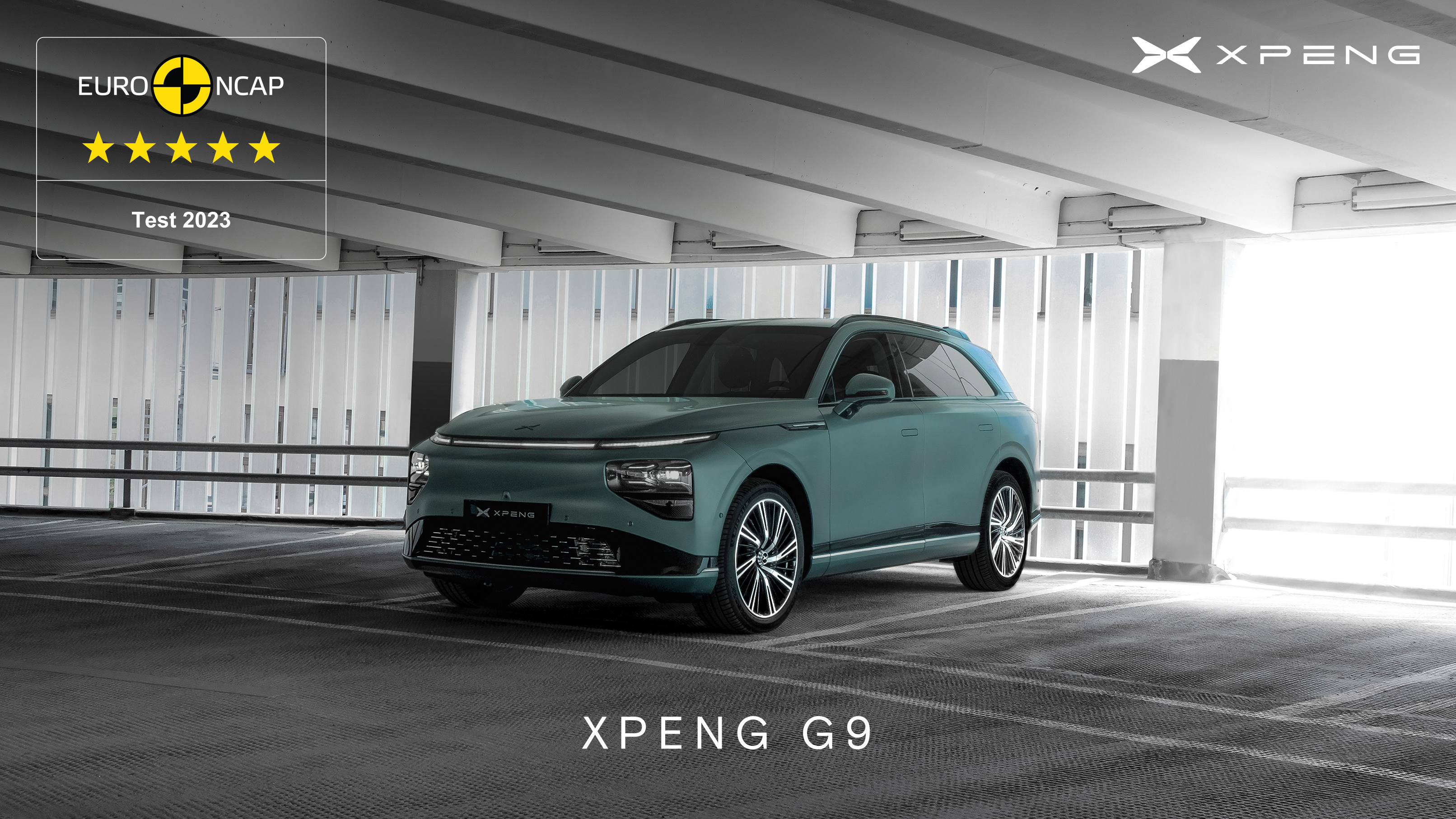 XPENG G9 Achieves a Five-Star 2023 Safety Rating from Euro NCAP