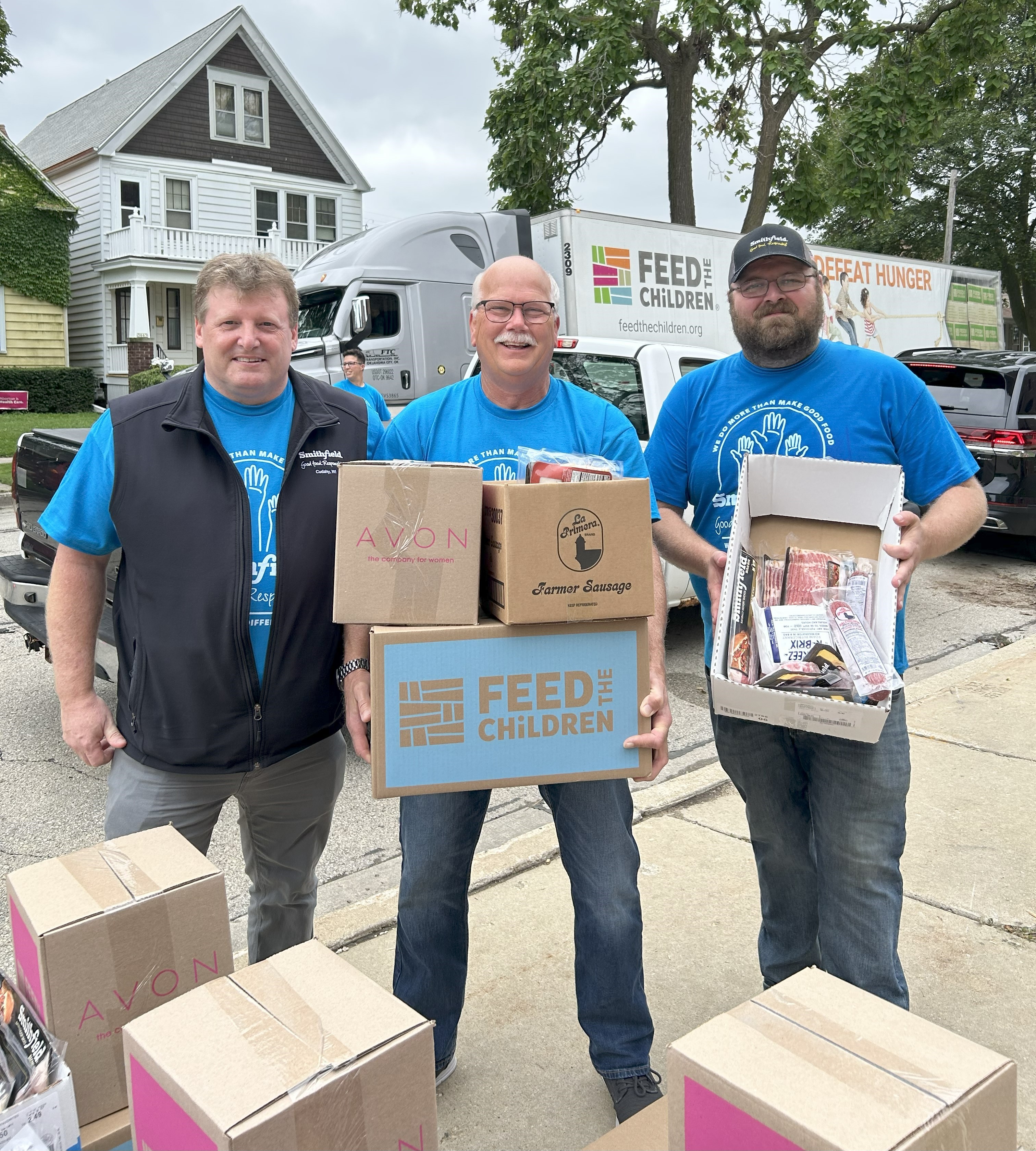 Smithfield Foods and Feed the Children Resource Rally