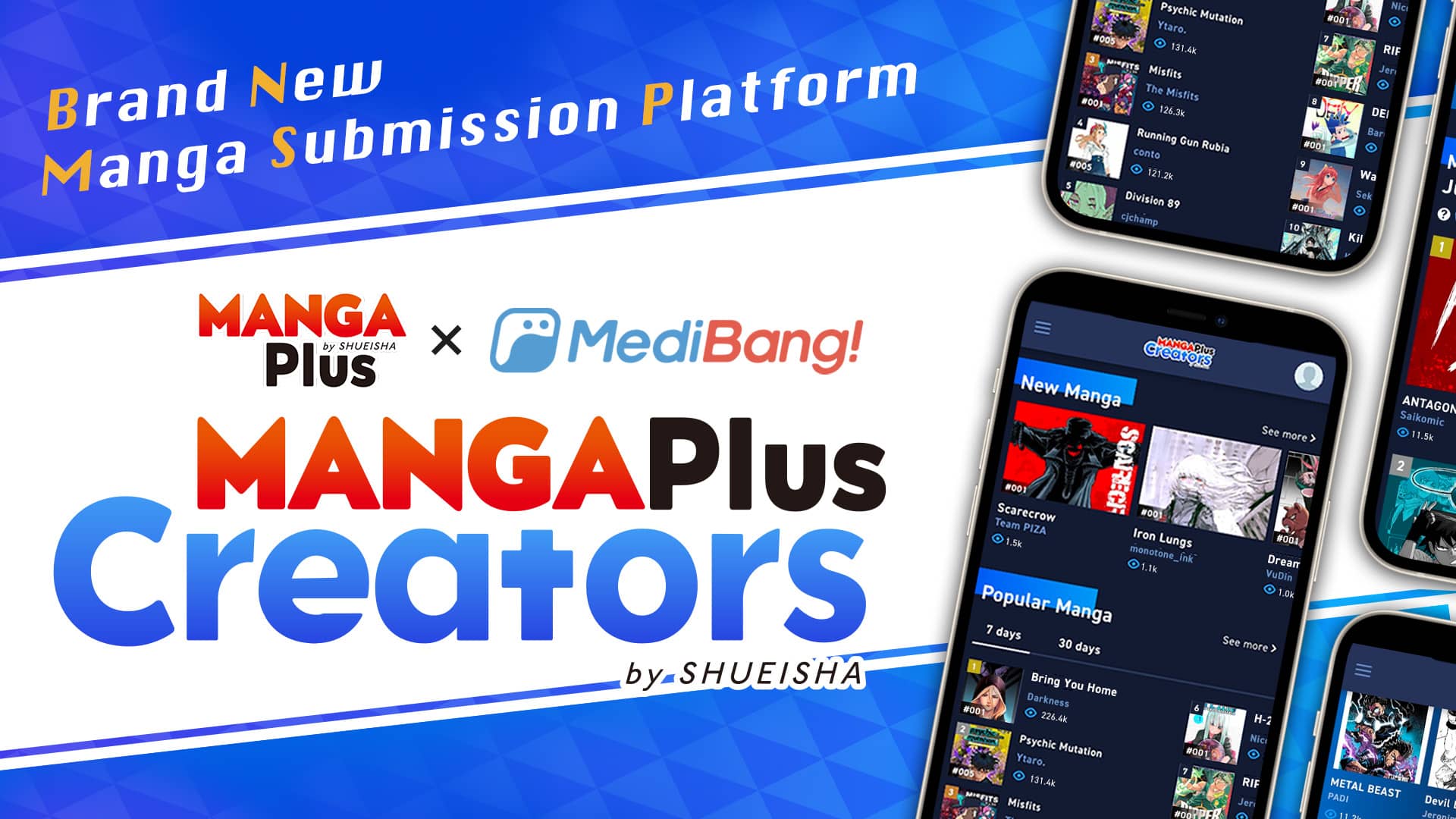 MANGA Plus: App gratuito da SHUEISHA passa a ter traduções para