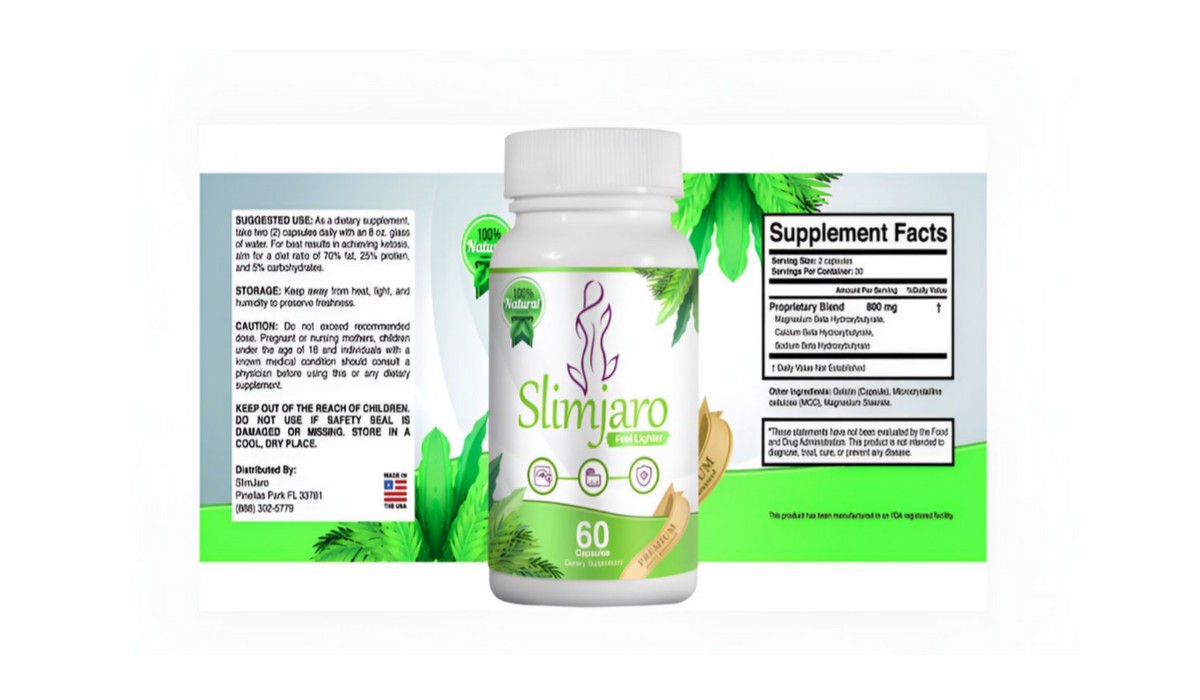 Slimjaro Supplement Facts