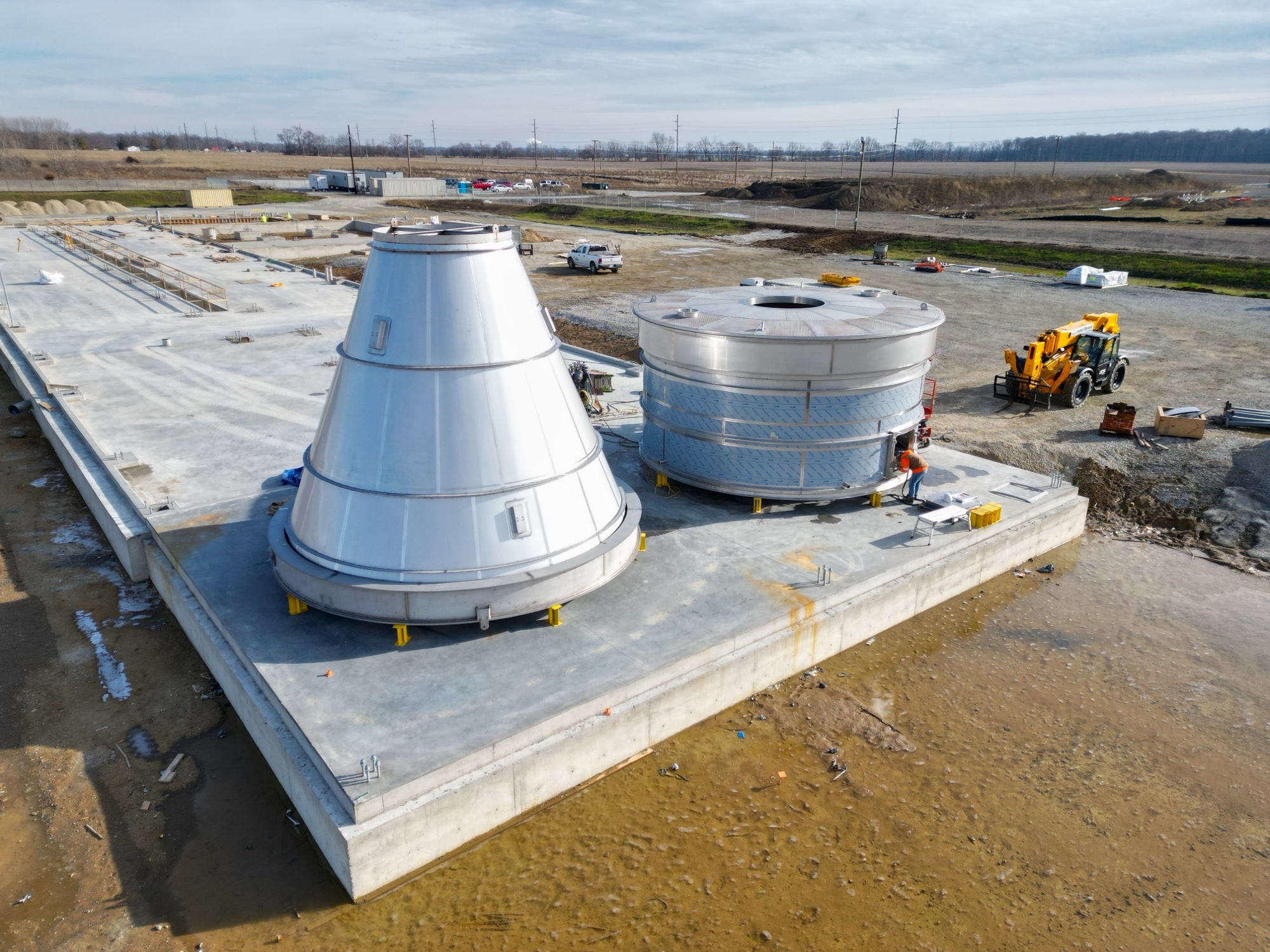 Equipment being fabricated at Liberation Labs facility