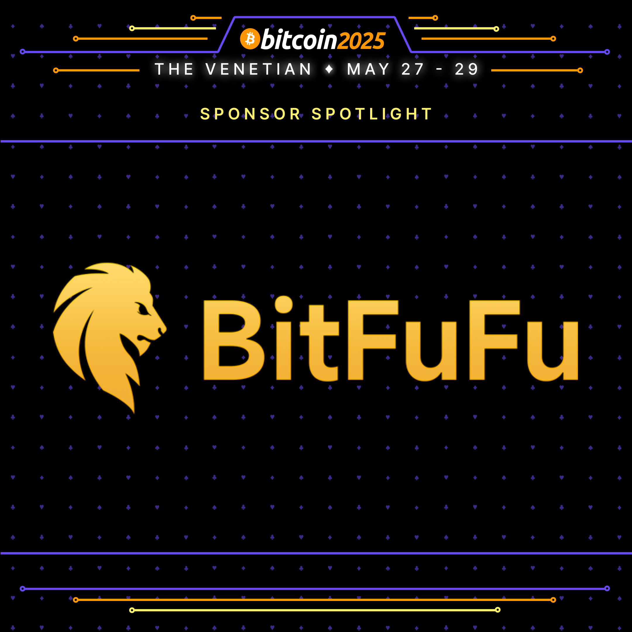 BitFuFu Announces Sponsorship and Featured Speaker Appearance at Bitcoin 2025