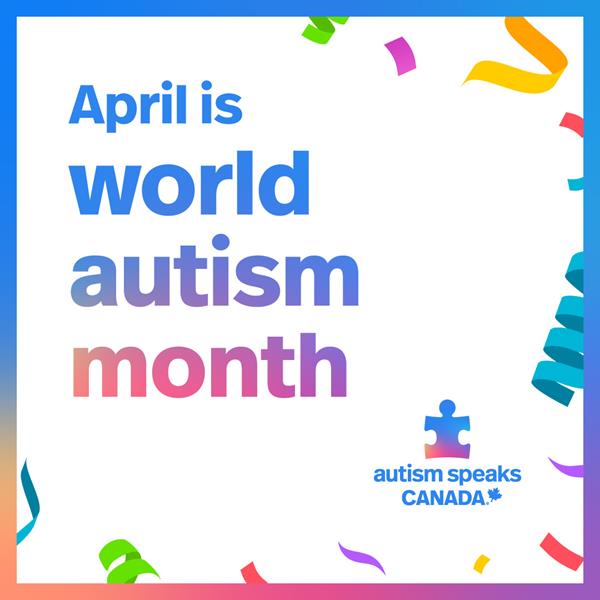 April is World Autism Month