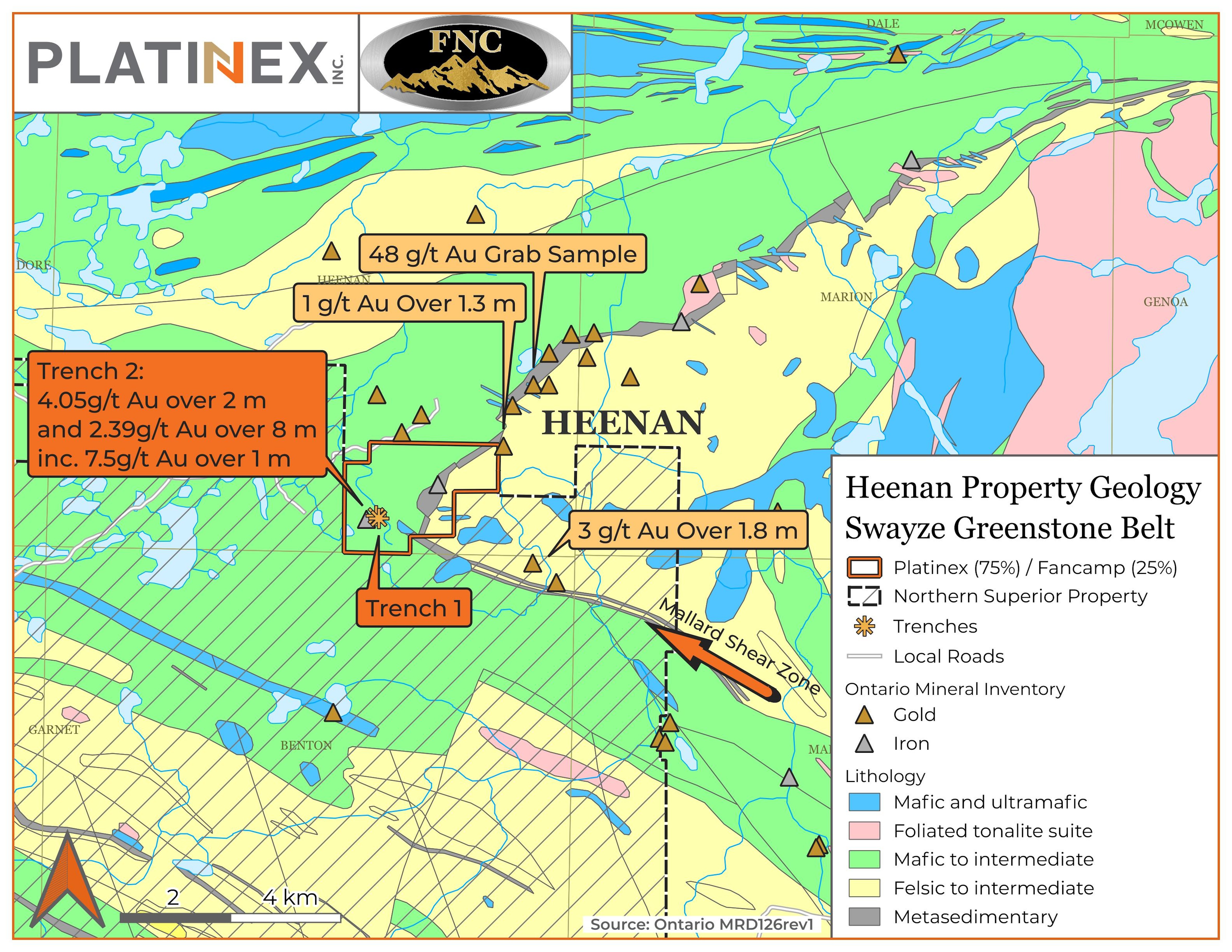 Figure 1: Heenan Property Map