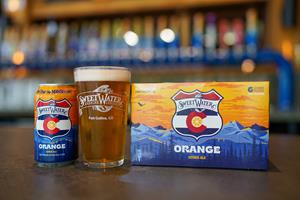The new ORANGE Citrus Ale is now flowing at SweetWater’s flagship taproom in Fort Collins, Colorado