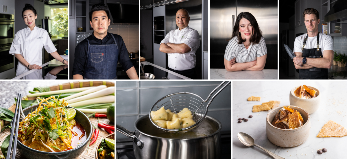 Induction Eats: Kitchen Inspirations from Five Gourmet Chefs