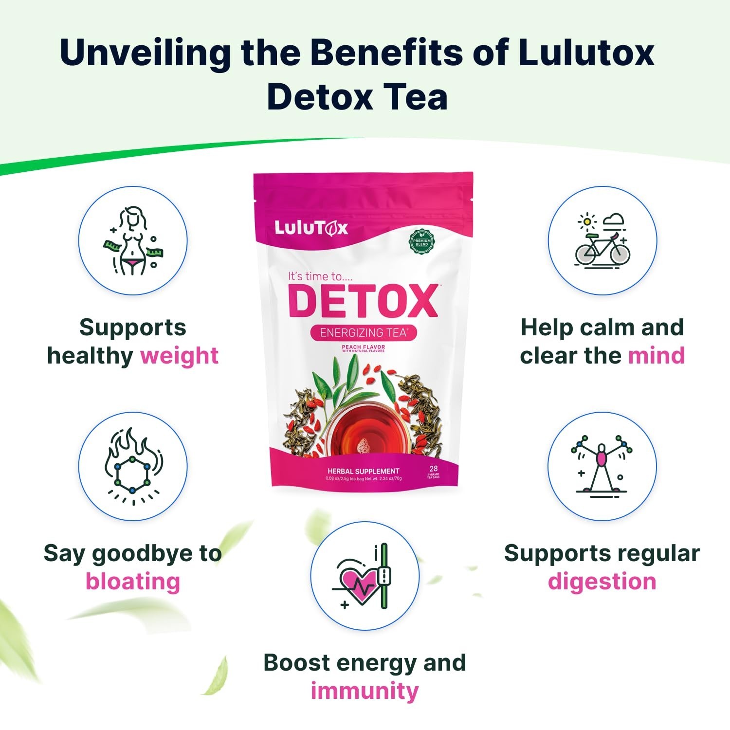 Lulutox Detox Tea Benefits