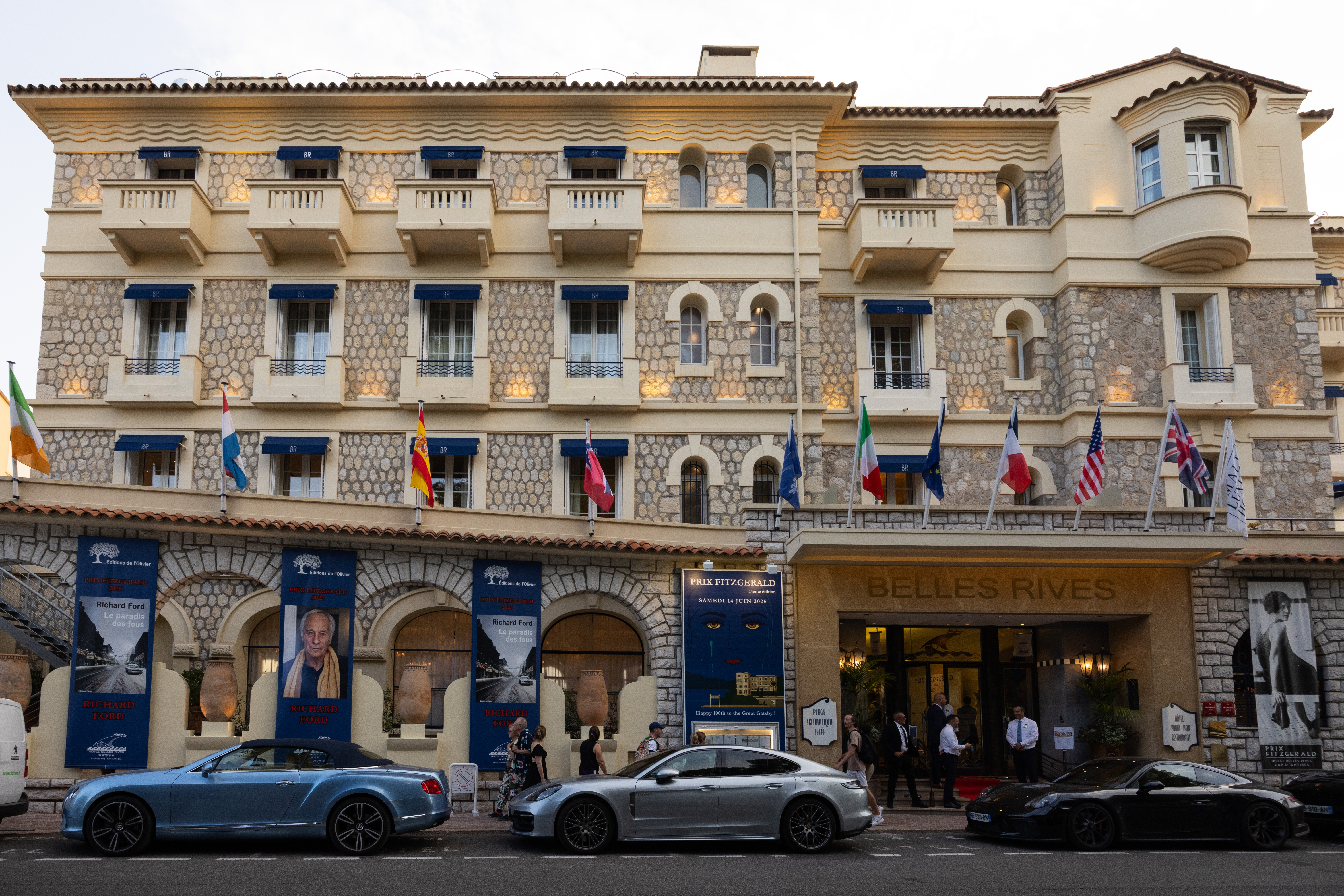  Richard Ford wins 14th Fitzgerald Prize at Hôtel Belles Rives on Saturday, June 14, 2025 in Antibes, France.