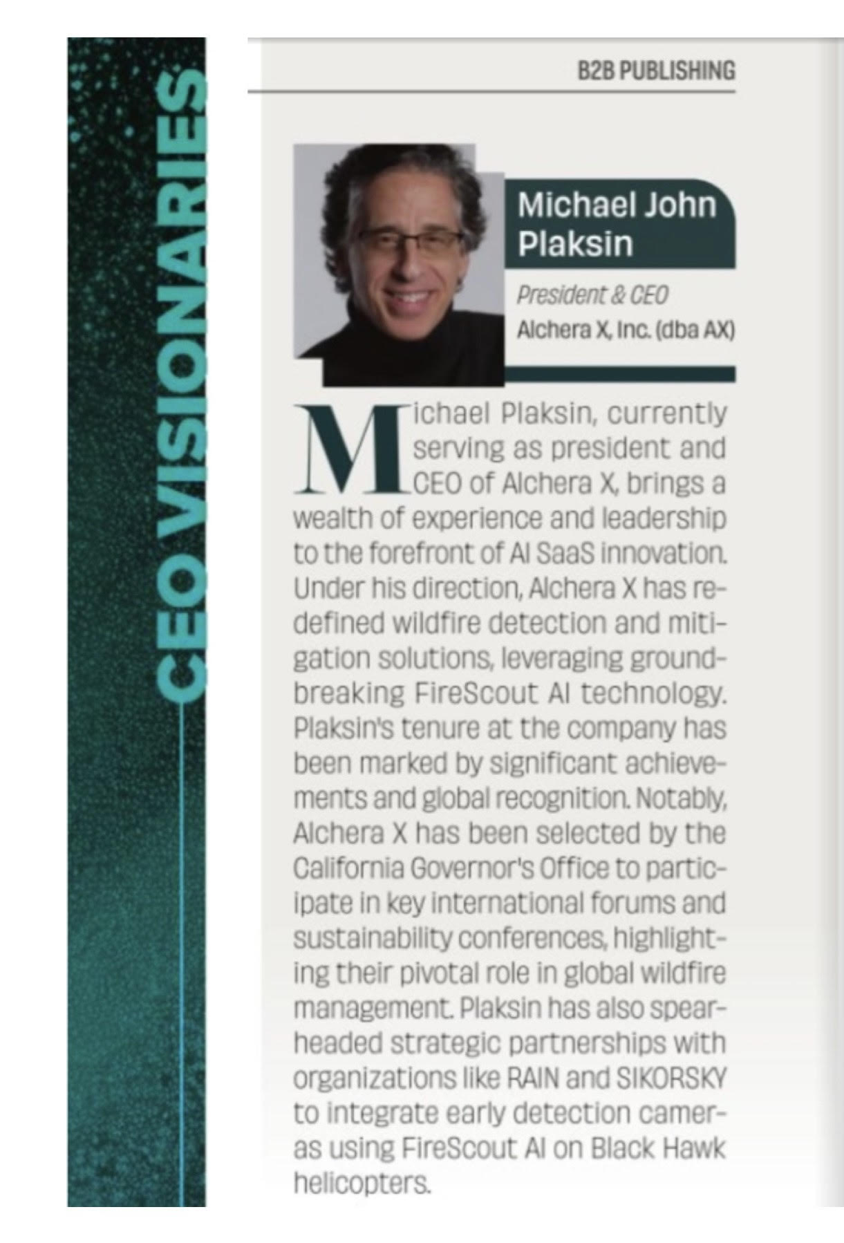 LA Times - Michael Plaksin