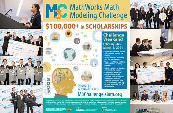 MathWorks Math Modeling Challenge is now open to UK students starting in 2021. Register now!