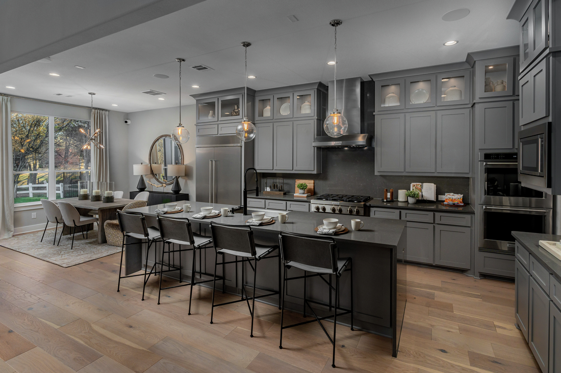 Toll Brothers announced its new model home in Lakeside at Cielo Ranch is now open in Shady Shores, Texas.