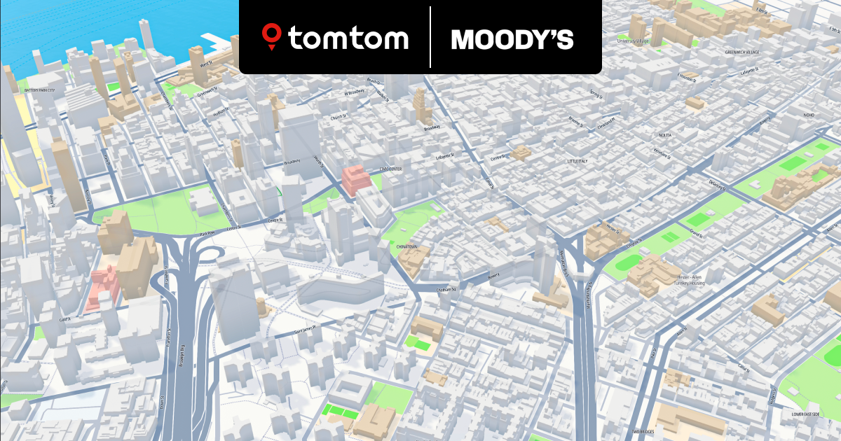 Moody’s selects TomTom location data for its risk management solutions