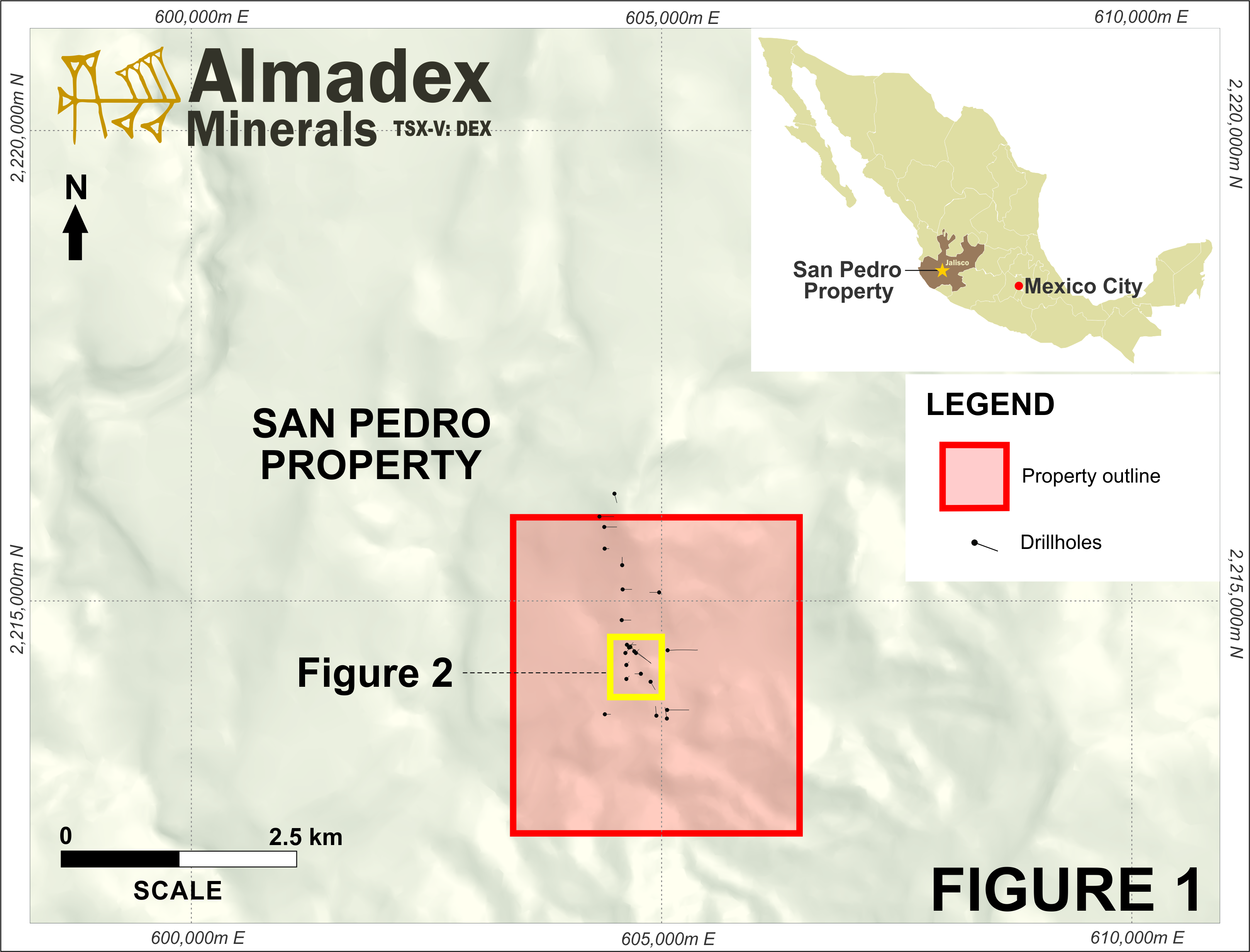 Almadex intersects 1.3 metres of 846.0 g/t Silver at the San Pedro Silver-Gold Project, Mexico
