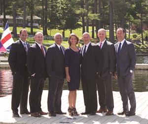 From to left to right: Patrick Kiesendahl, Bradley Kiesendahl, Steven Kiesendahl, Brooke James, John Kiesendahl, Bob Kiesendahl, and Matt Kiesendahl