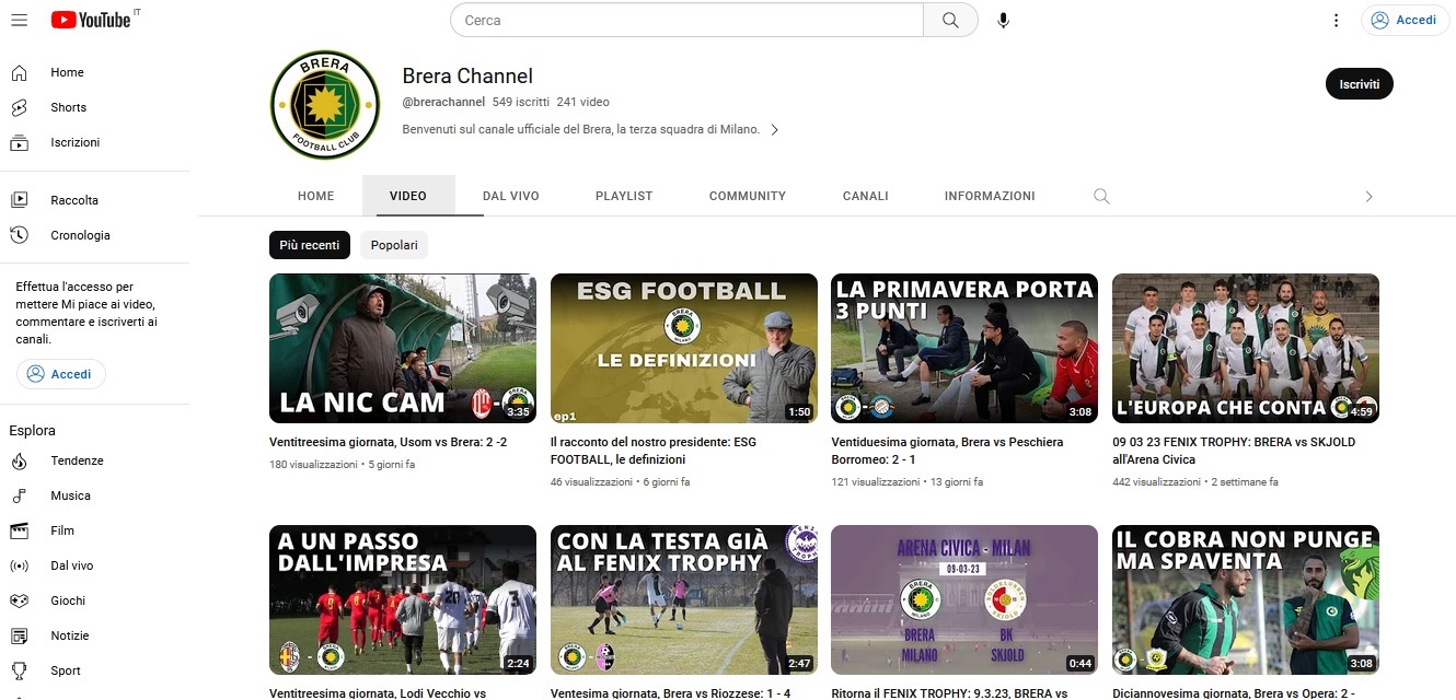 youtube brera 1