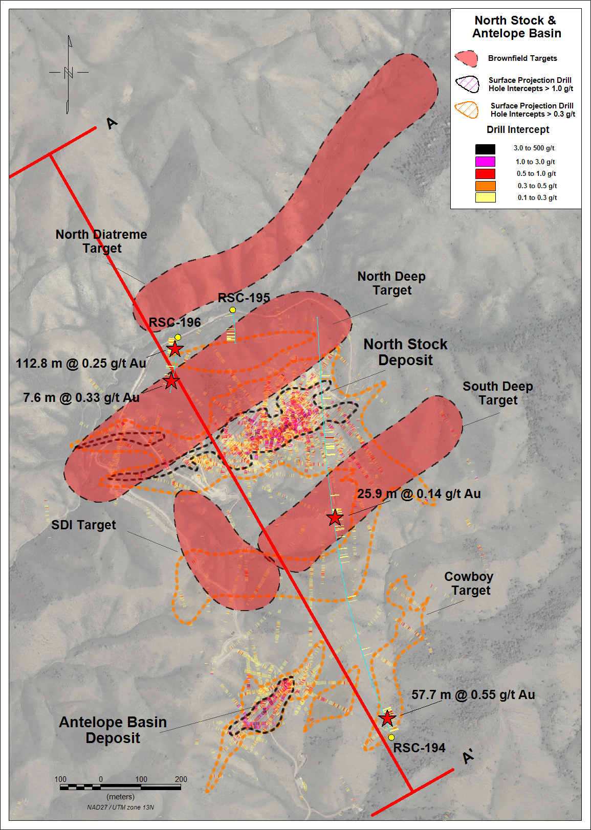 Fig 1 RSH_2019 Drilling Plan Map
