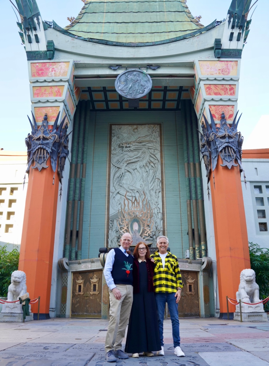 Livingston Taylor, the voice of Pooh, and Producers Linda Woolverton and Andy Heyward