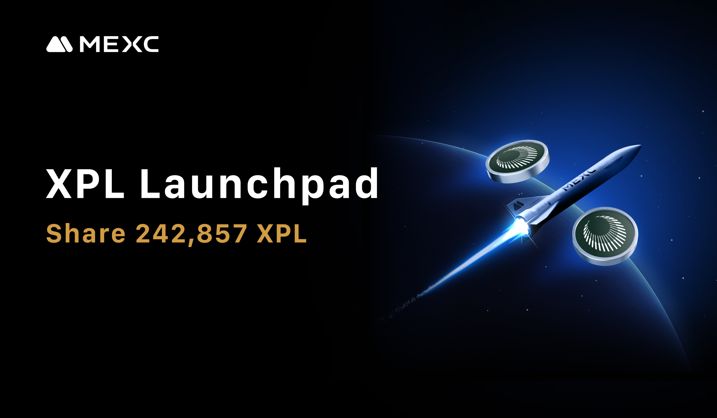 MEXC Launches XPL Launchpad: 50% Discount for New Users and 242,857 XPL Prize Pool