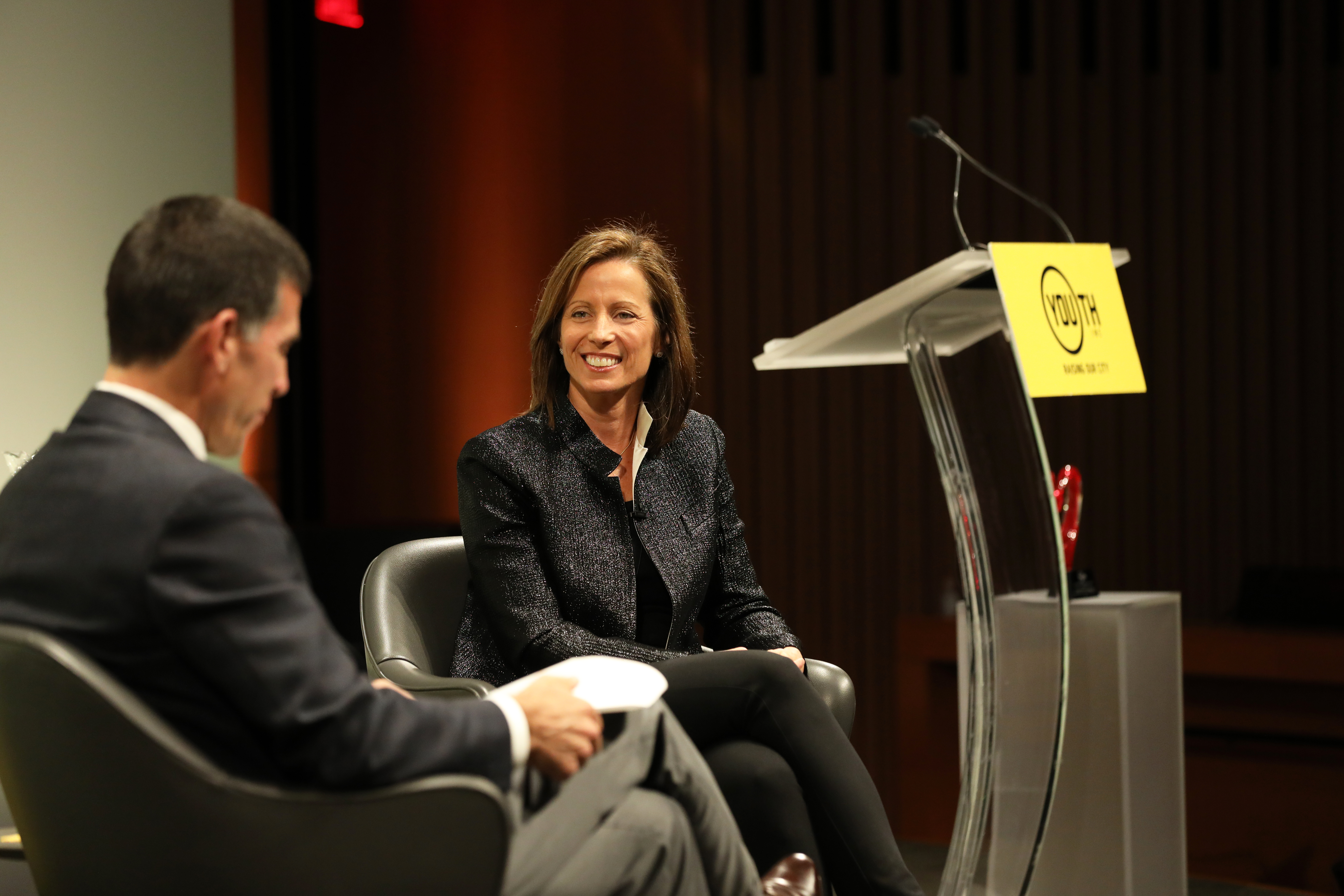 John Waldron, Goldman Sachs and Adena Friedman, Nasdaq