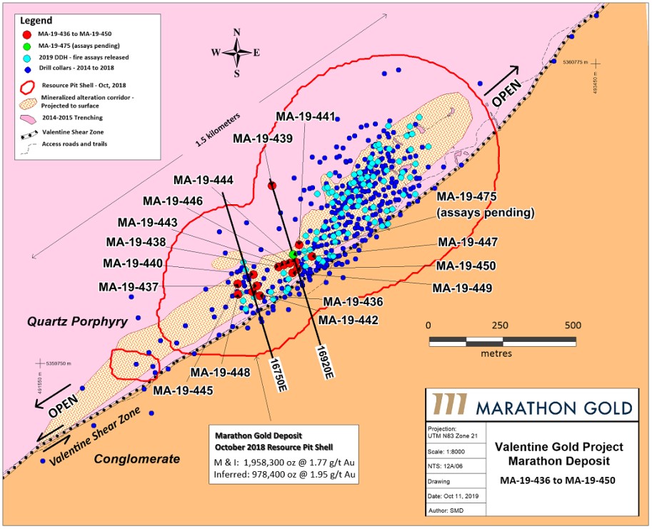 October 17, 2019 Drill Map