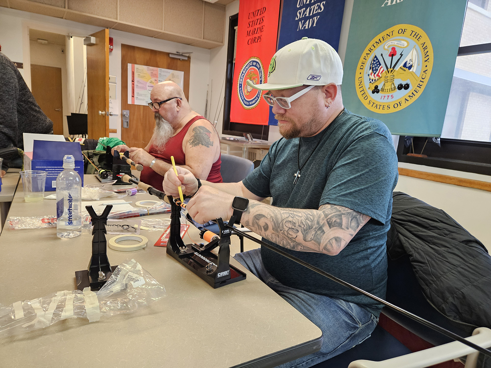 Rod-building workshop at the LEC in Topeka