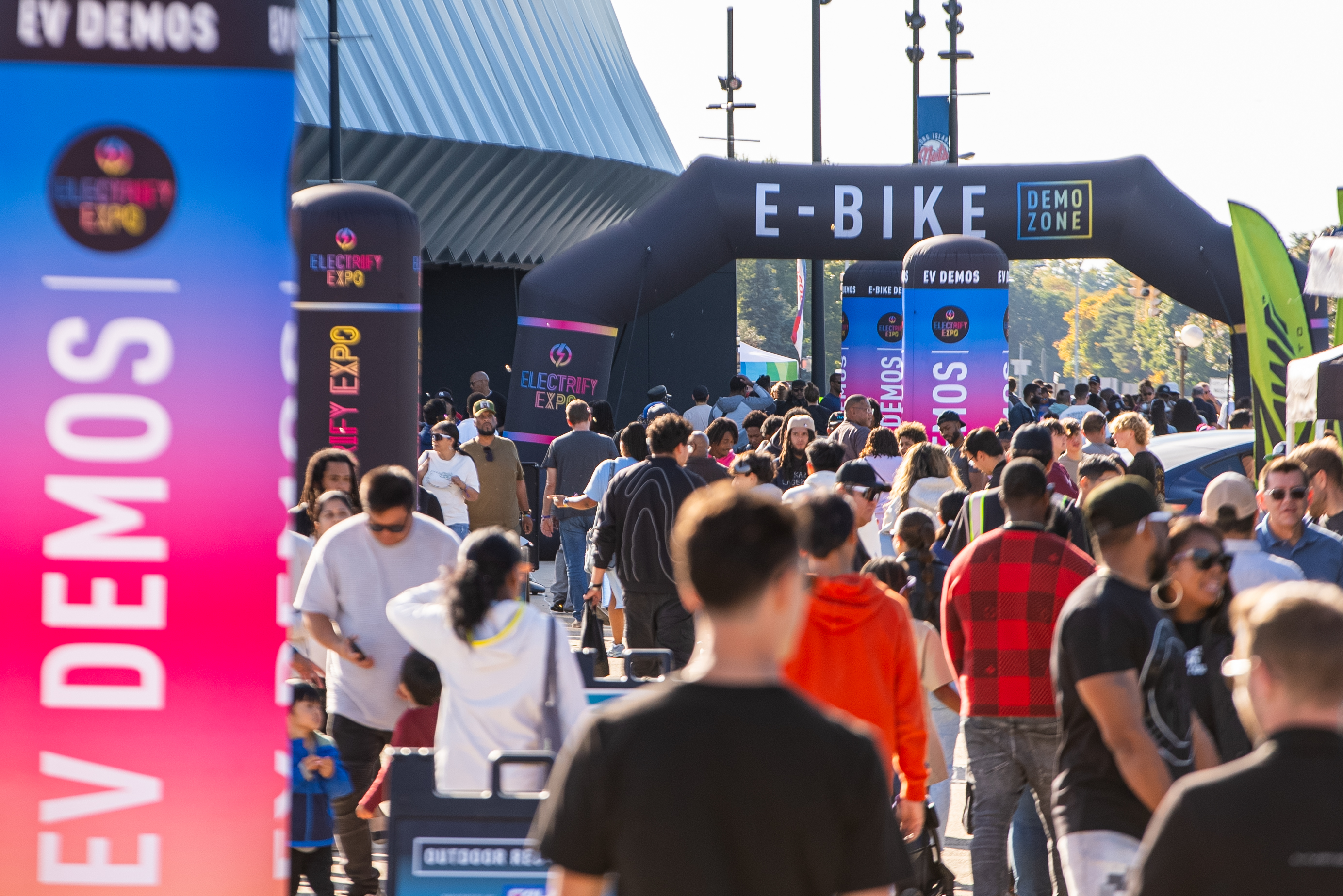 Electrify Expo draws in massive crowds to demo the latest electric vehicles in Austin, Texas.