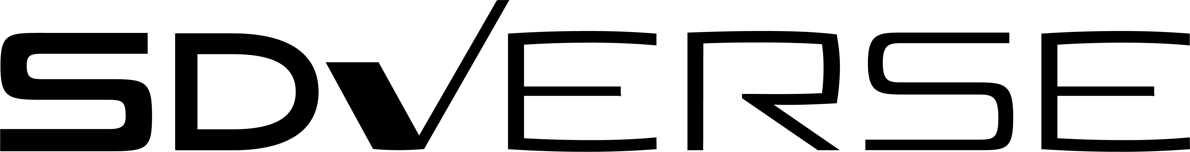 SDVerse Black Logo