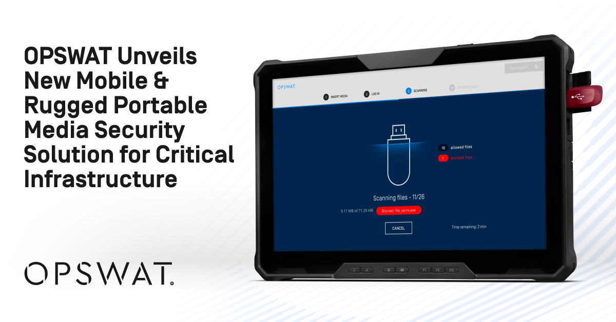 OPSWAT Unveils New Mobile Kiosk