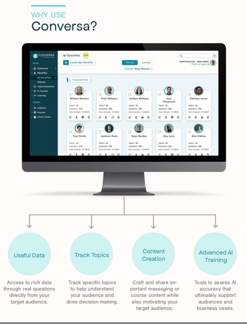 StoryFile Conversa Enterprise AI