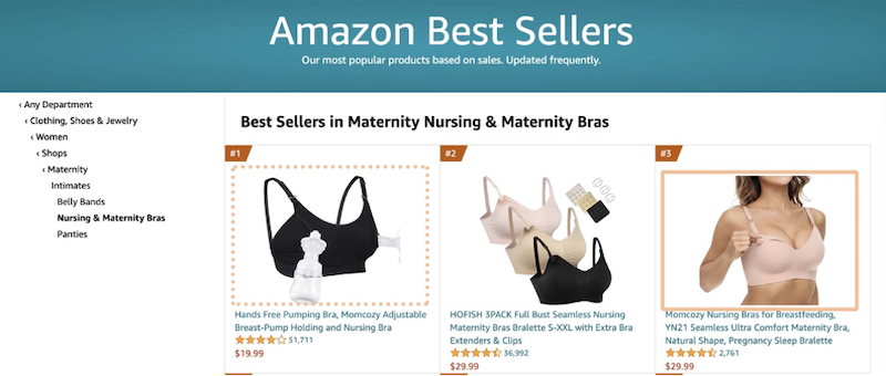 Hands Free Pumping Bra, Momcozy Adjustable Breast-Pumps Holding