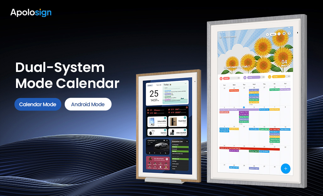 Apolosign Launches World’s First Dual-Mode Digital Calendar