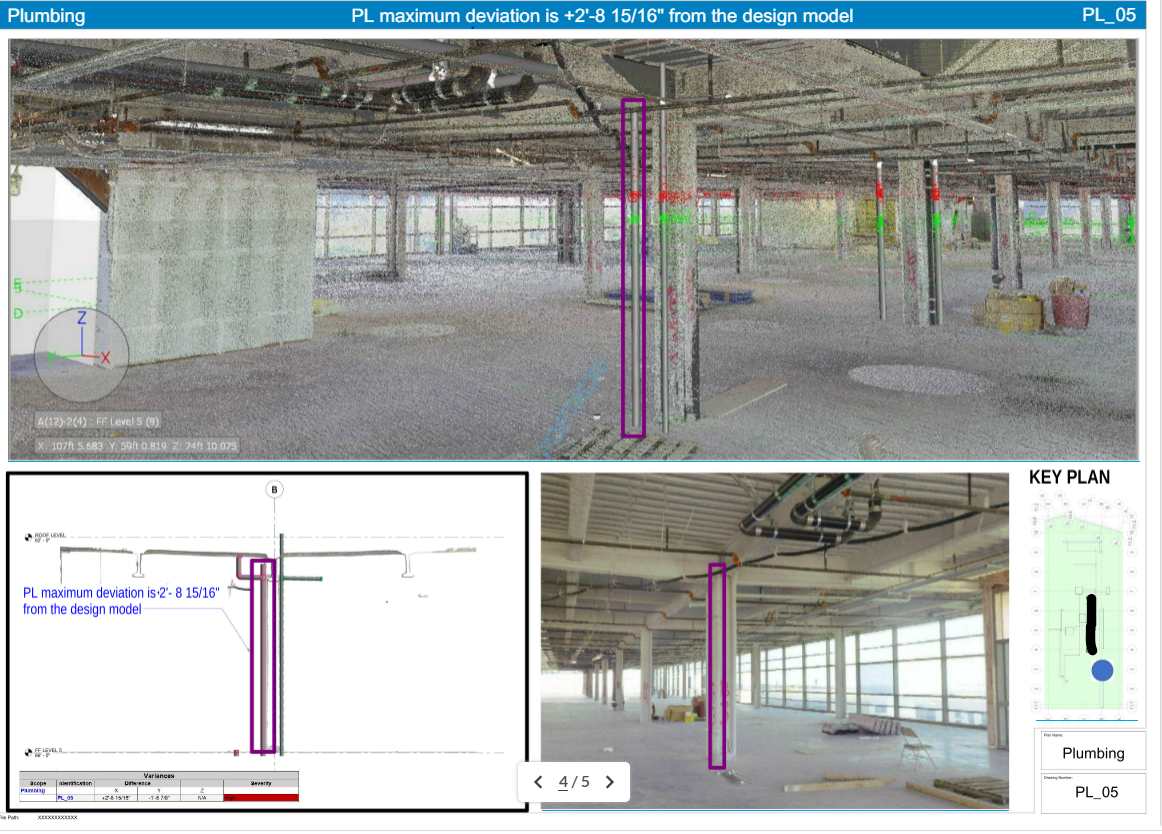 SolidSpac3 QAQC construction variance reporting